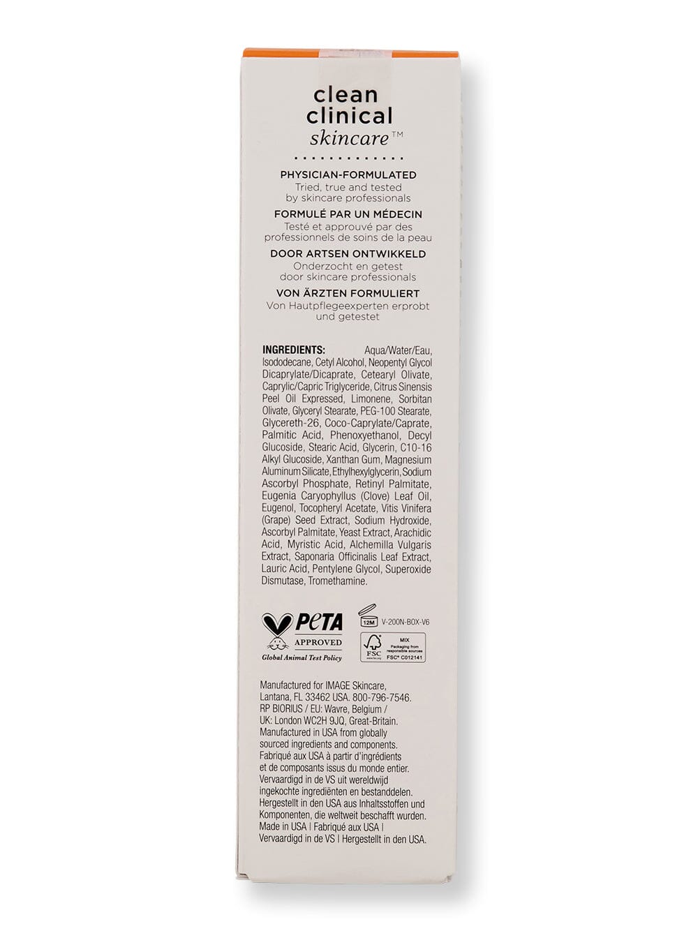 Image Skin Care Image Skin Care Vital C Hydrating Facial Cleanser 6 oz 177 ml Face Cleansers 