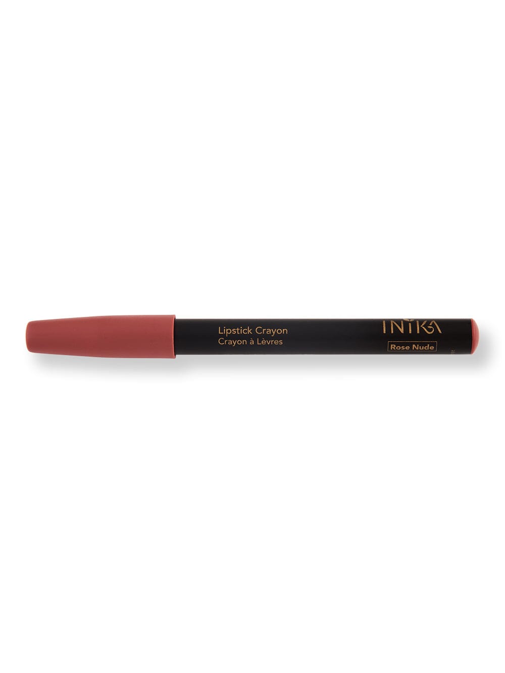 INIKA Organic INIKA Organic Certified Organic Lip Crayon Lipstick, Lip Gloss, & Lip Liners 3 g Rose Nude 