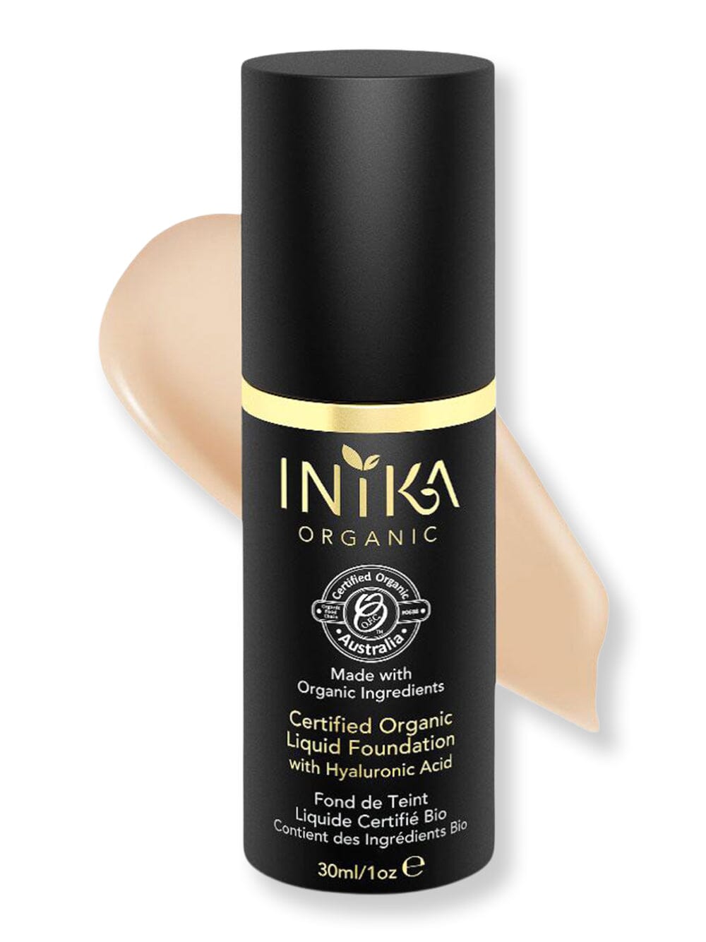 INIKA Organic INIKA Organic Liquid Foundation 30 ml Nude Tinted Moisturizers & Foundations 