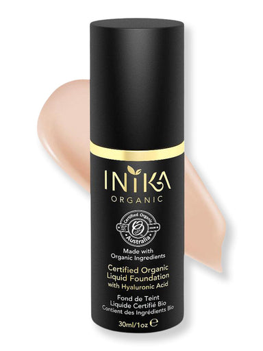 INIKA Organic INIKA Organic Liquid Foundation 30 ml Porcelain Tinted Moisturizers & Foundations 