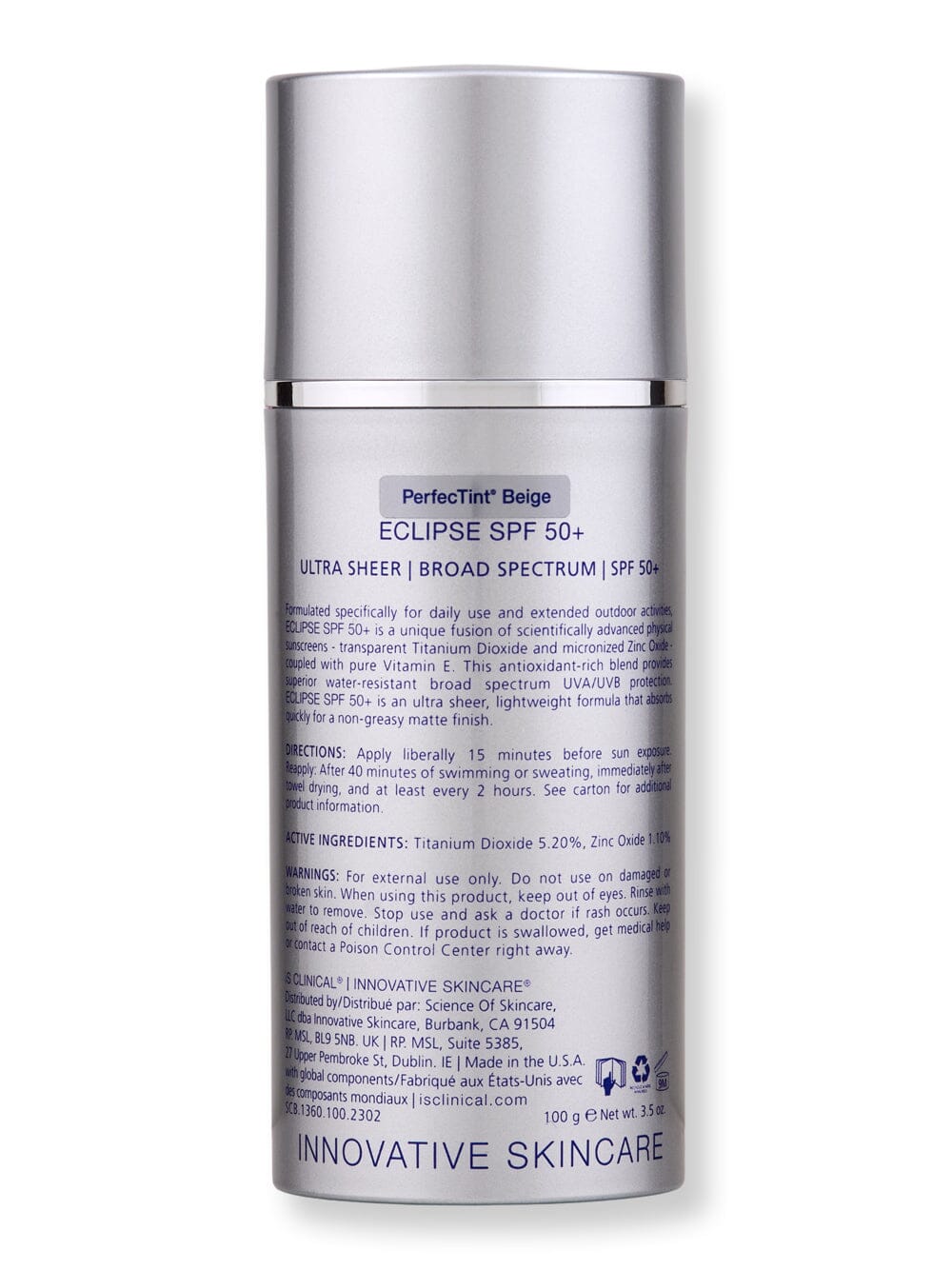 iS Clinical iS Clinical Eclipse SPF 50+ Body Sunscreens 