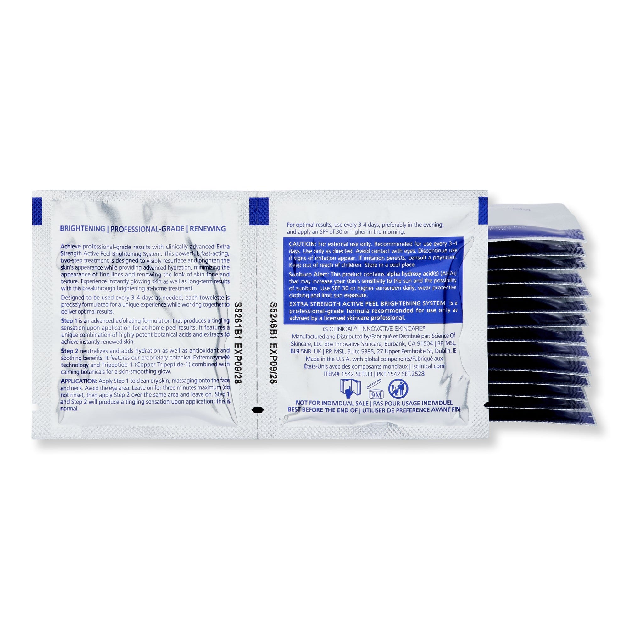 iS Clinical iS Clinical Extra Strength Active Peel Brightening System Exfoliators & Peels 