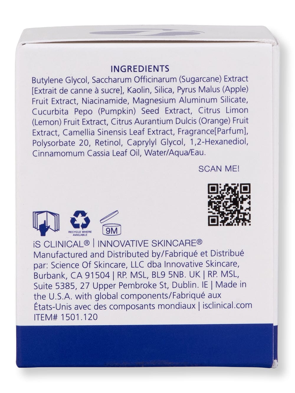 iS Clinical iS Clinical Intensive Resurfacing Masque Face Masks 