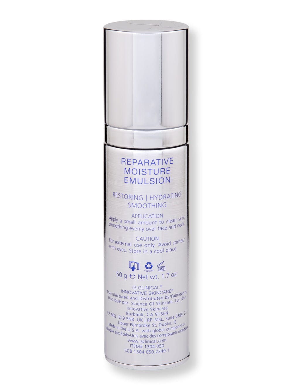 iS Clinical iS Clinical Reparative Moisture Emulsion 1.7 oz 50 g Face Moisturizers 