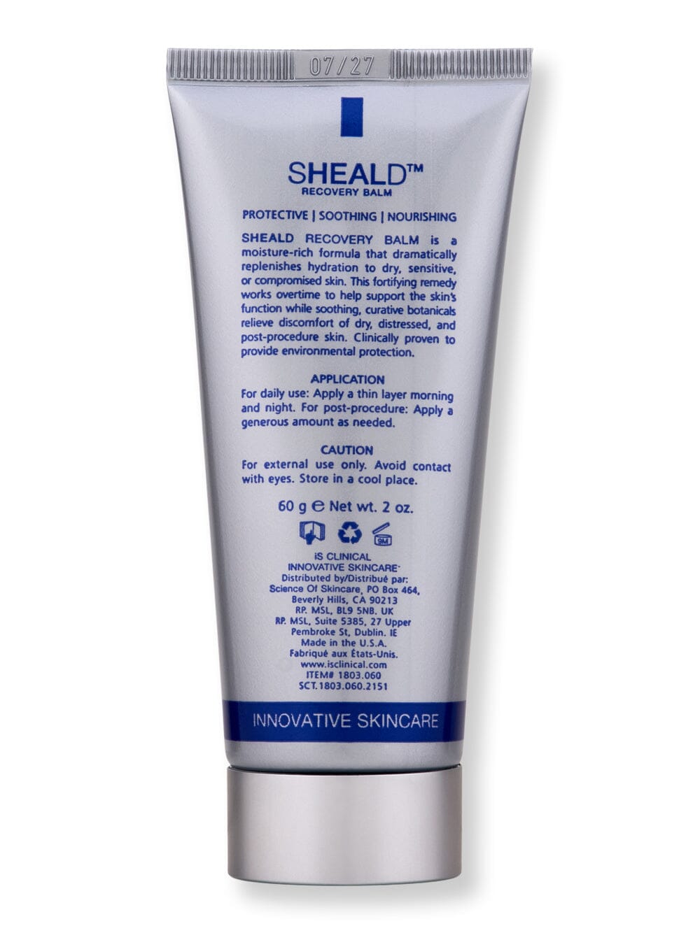 iS Clinical iS Clinical Sheald Recovery Balm Face Moisturizers 