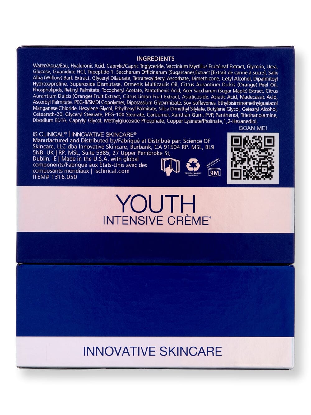 iS Clinical iS Clinical Youth Intensive Creme Face Moisturizers 