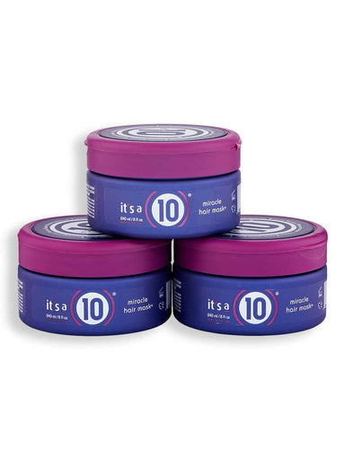 It's A 10 It's A 10 Miracle Hair Mask 3 Ct 8 oz Hair Masques 
