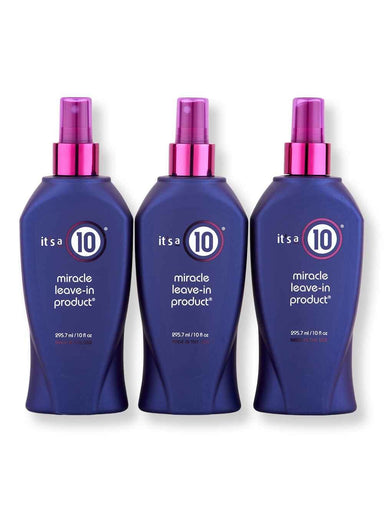 It's A 10 It's A 10 Miracle Leave-In Product 3 ct 10 oz Hair & Scalp Repair 