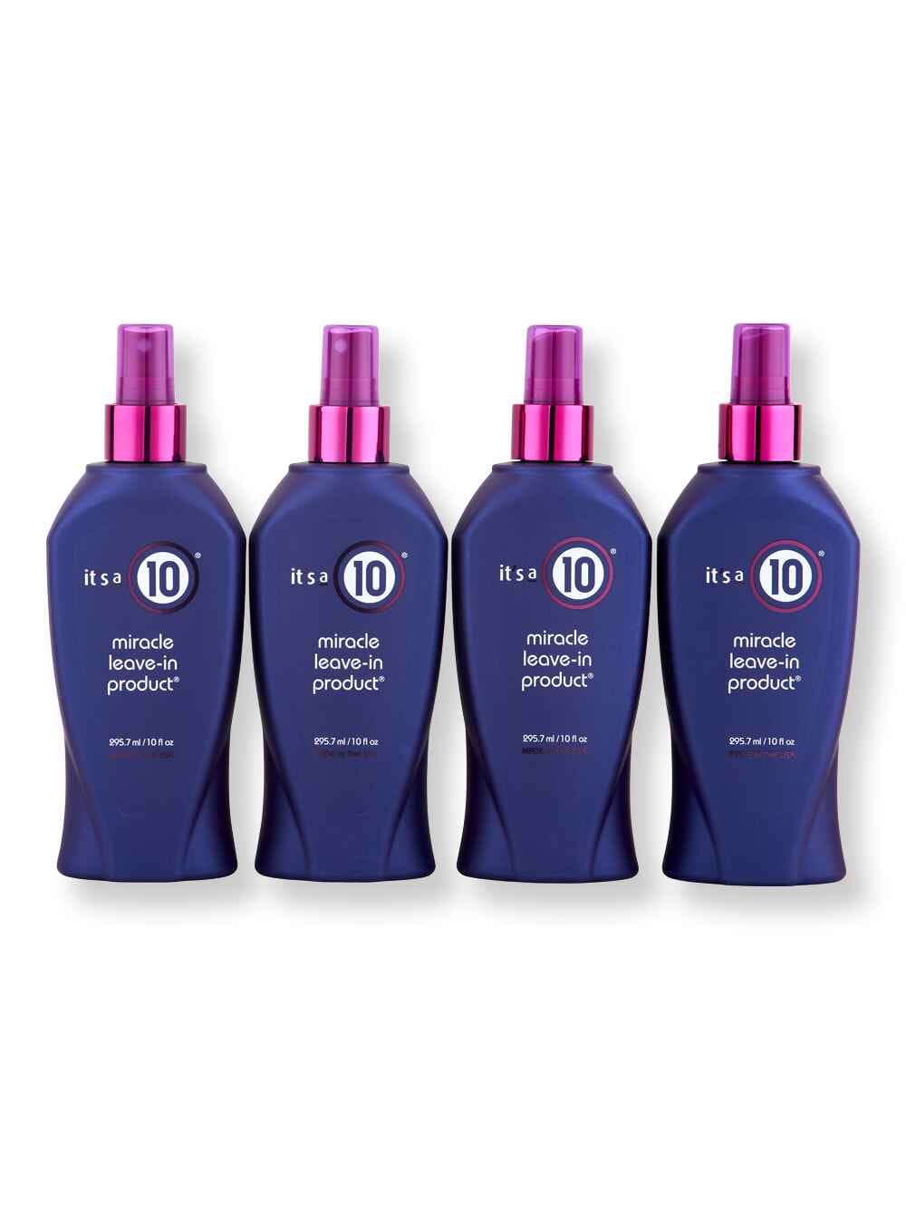 It's A 10 It's A 10 Miracle Leave-In Product 4 Ct 10 oz Conditioners 