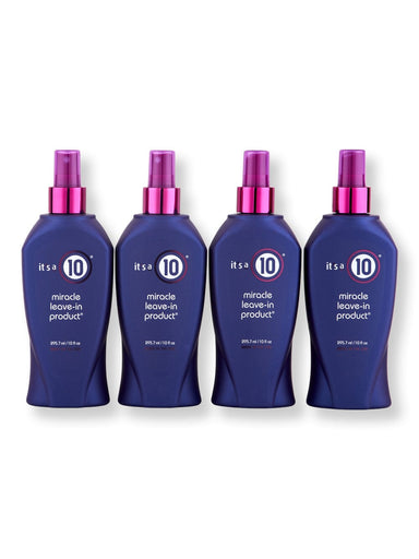 It's A 10 It's A 10 Miracle Leave-In Product 4 Ct 10 oz Conditioners 