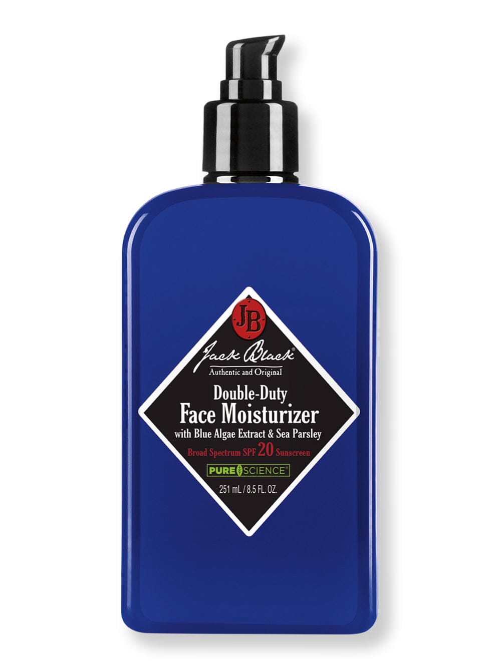 Jack Black Jack Black Double-Duty Face Moisturizer SPF 20 8.5 oz Face Moisturizers 