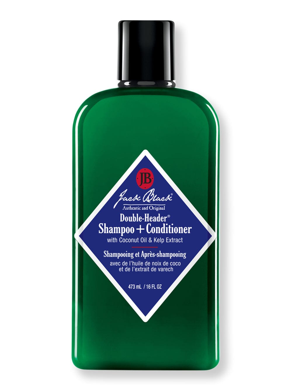 Jack Black Jack Black Double-Header Shampoo+Conditioner 16 oz Shampoos 