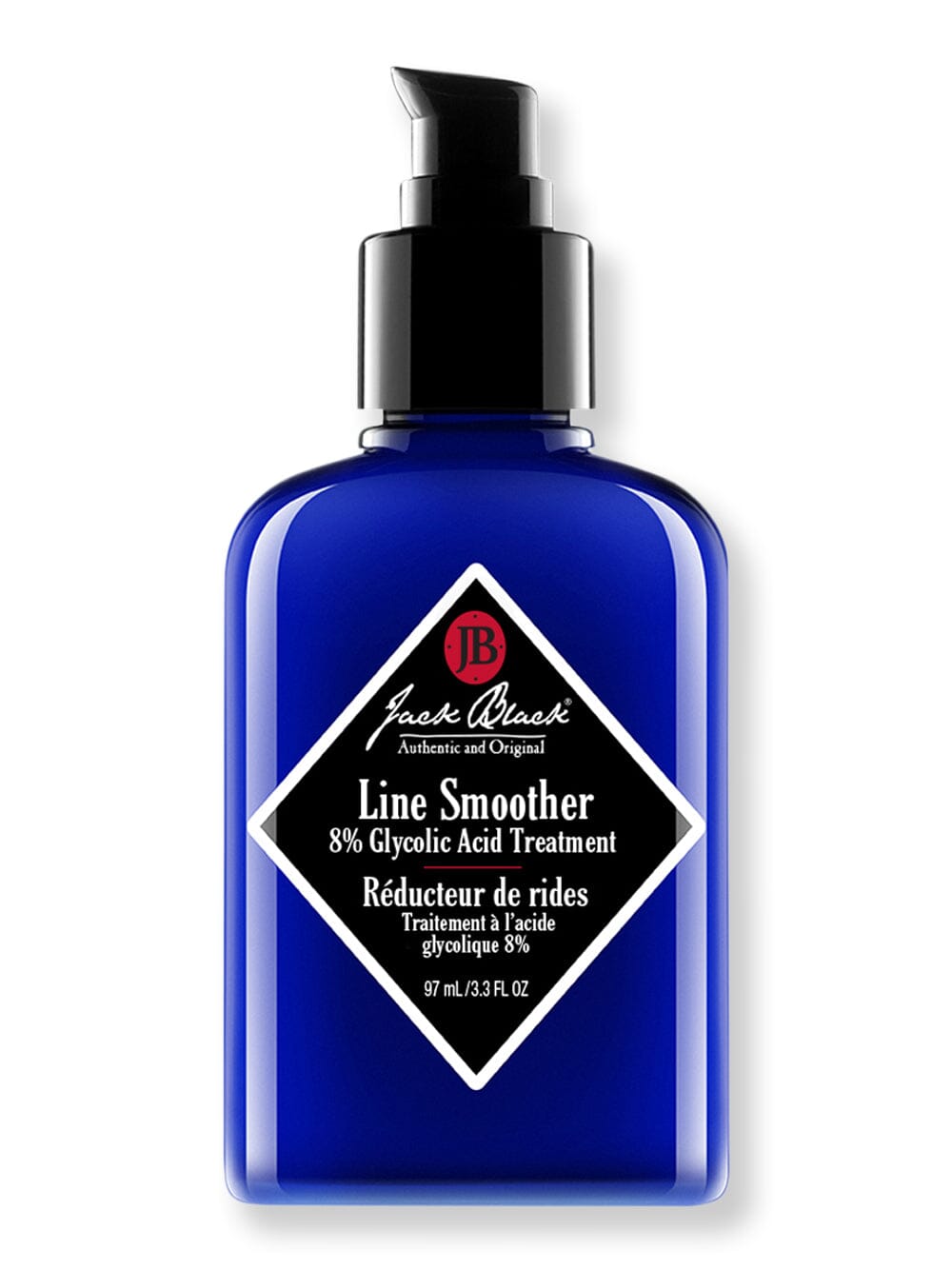 Jack Black Jack Black Line Smoother 8% Glycolic Acid Treatment Skin Care Treatments 3.3 oz 