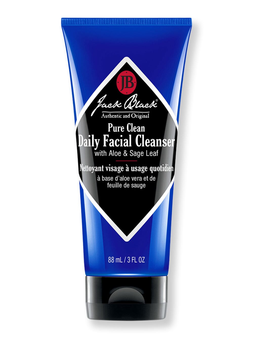Jack Black Jack Black Pure Clean Daily Facial Cleanser Face Cleansers 3 oz 