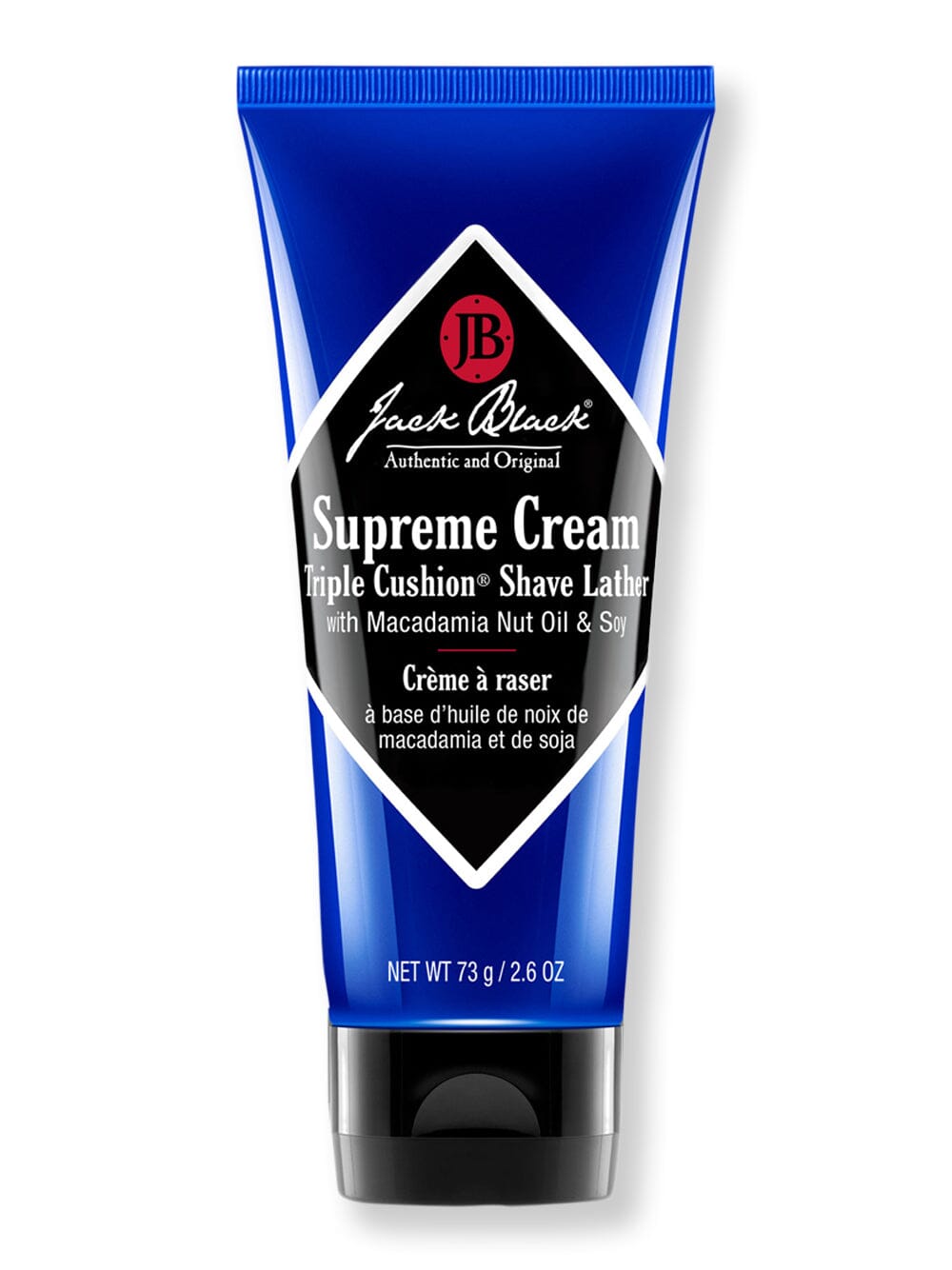 Jack Black Jack Black Supreme Cream Triple Cushion Shave Lather 2.6 oz Shaving Creams, Lotions & Gels 