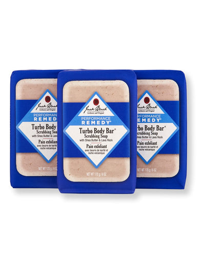 Jack Black Jack Black Turbo Body Bar Scrubbing Soap 3 Ct Bar Soaps 