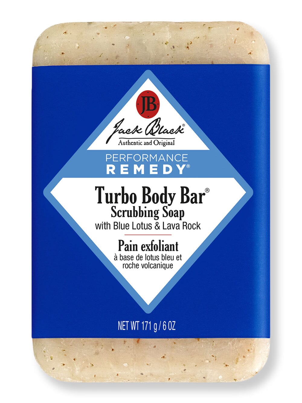 Jack Black Jack Black Turbo Body Bar Scrubbing Soap Bar Soaps 6 oz 