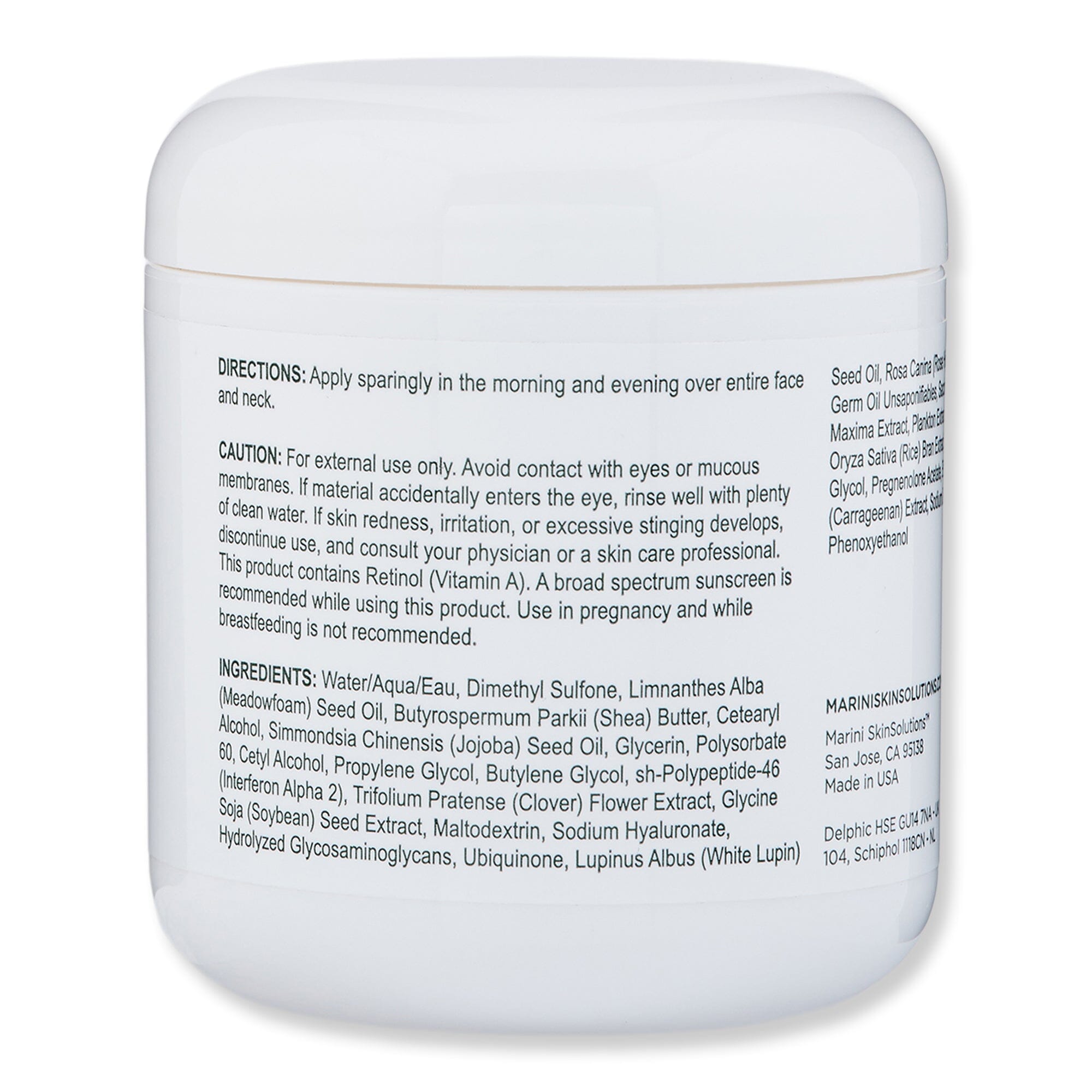 Jan Marini Jan Marini Age Intervention Face Cream 6 oz 177 ml Face Moisturizers 