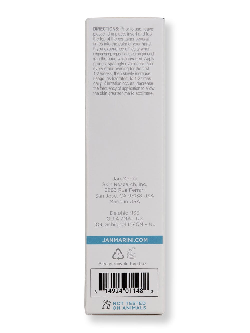 Jan Marini Jan Marini Age Intervention Retinol Plus 1 oz 30 ml Skin Care Treatments 