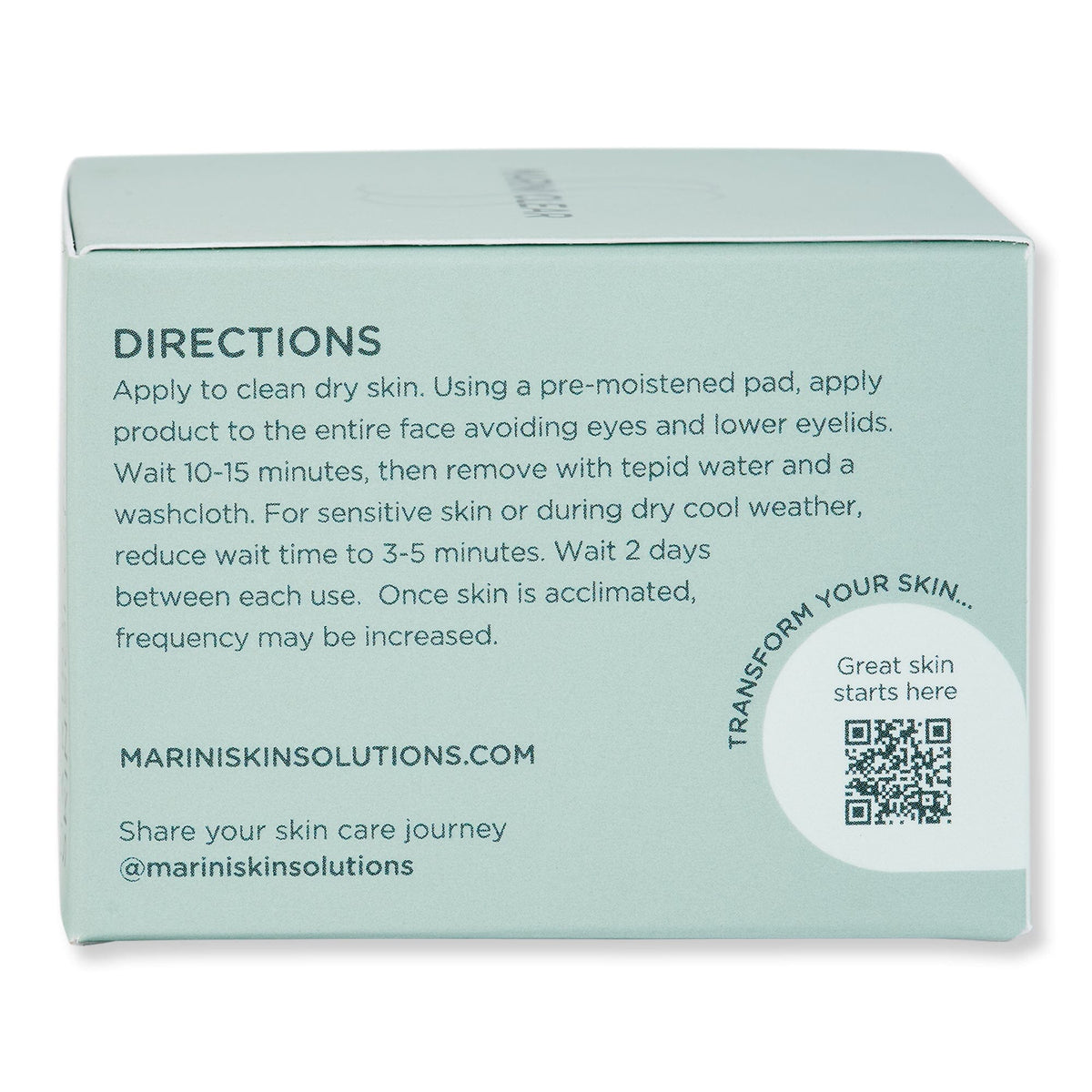Jan Marini Jan Marini Marini Clear Multi-Acid Corrective Pads 30 Ct Acne, Blemish, & Blackhead Treatments 