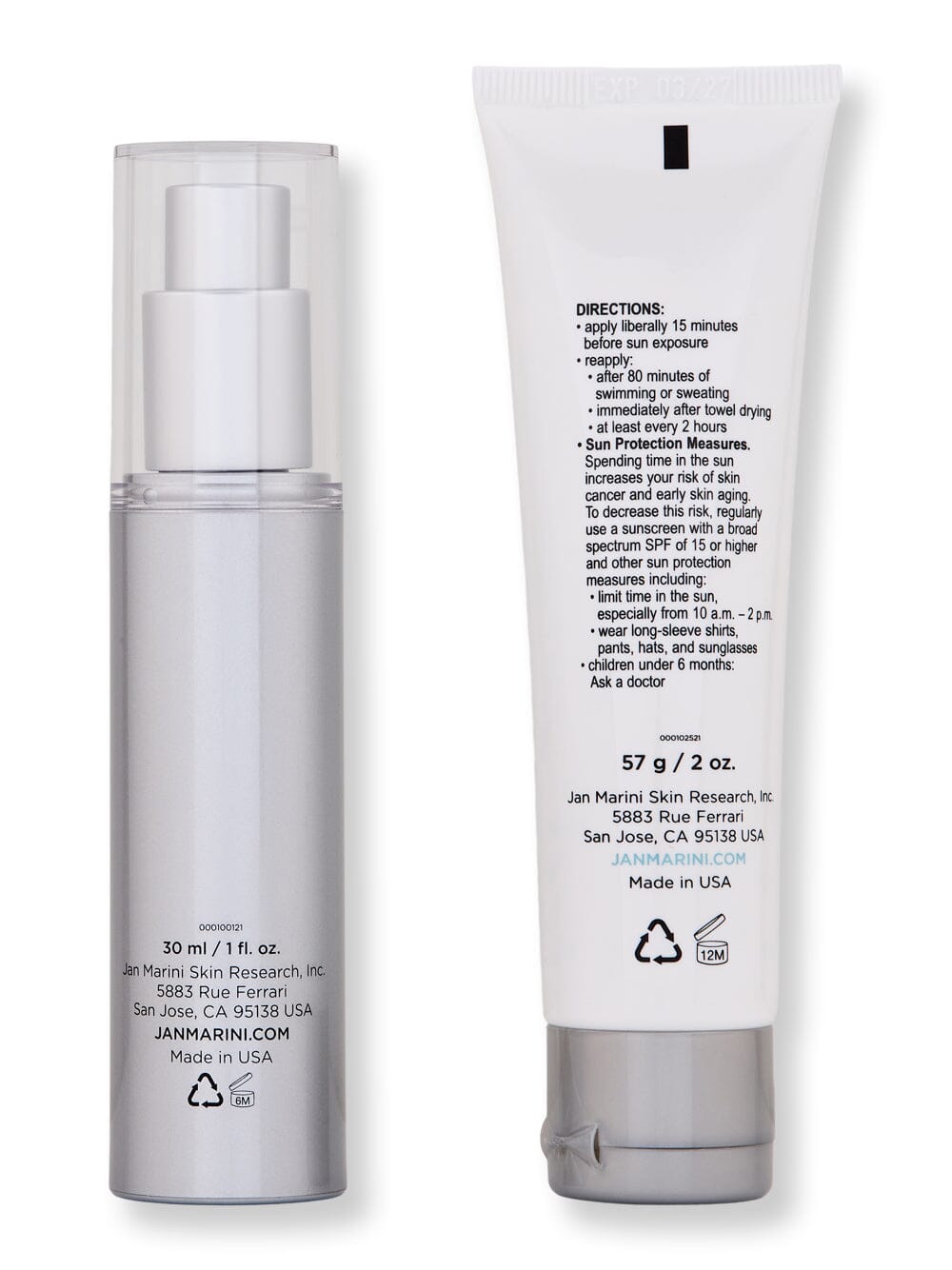 Jan Marini Jan Marini Rejuvenate & Protect SPF 33 Skin Care Kits 