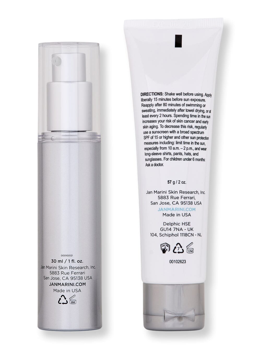 Jan Marini Jan Marini Rejuvenate & Protect SPF 45 Skin Care Kits 