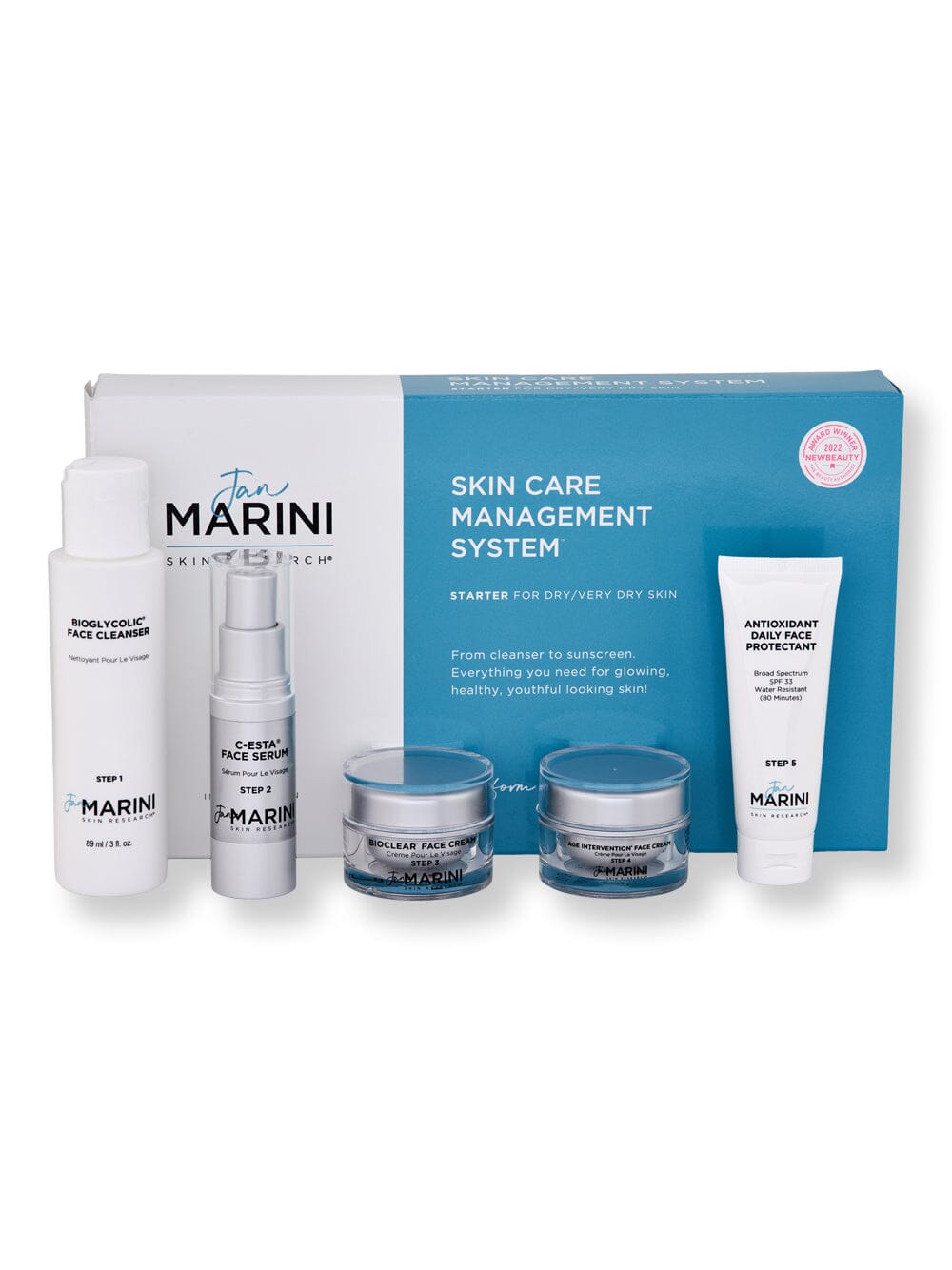 Jan Marini Jan Marini Skin Care Management System Starter Kit Dry SPF 33 Skin Care Kits 