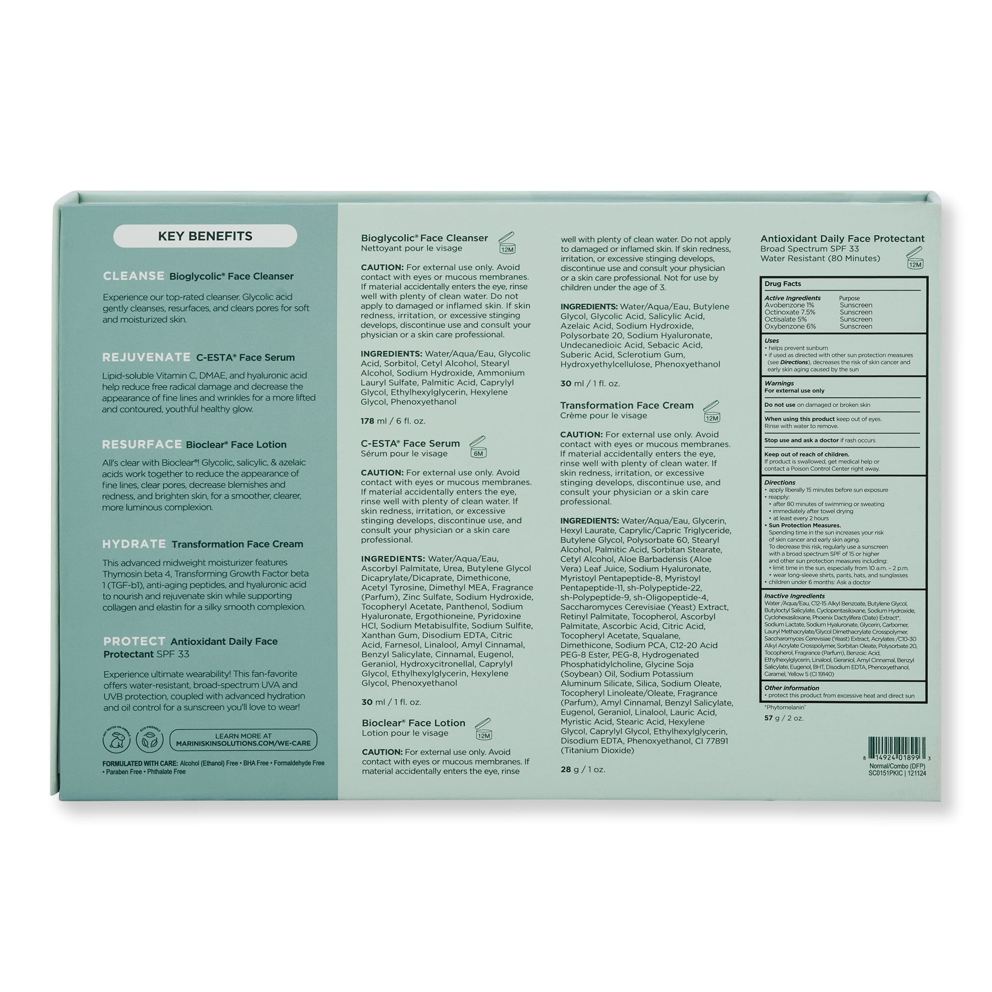 Jan Marini Jan Marini Starter Skin Care Management System Normal/Combination Skin Care Kits 