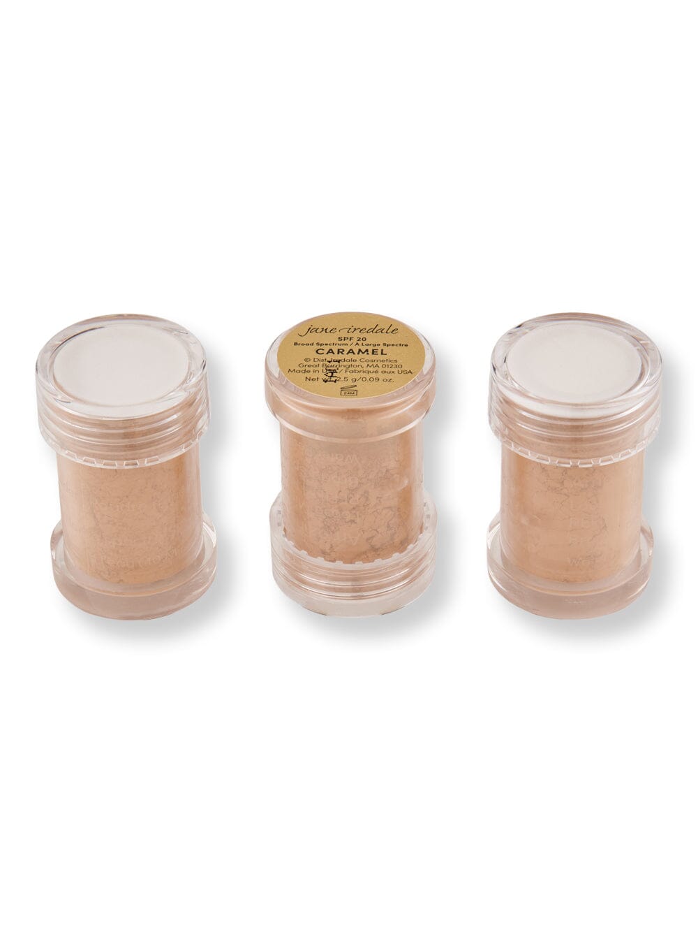 Jane Iredale Jane Iredale Amazing Base Refill 3 Ct Caramel Tinted Moisturizers & Foundations 