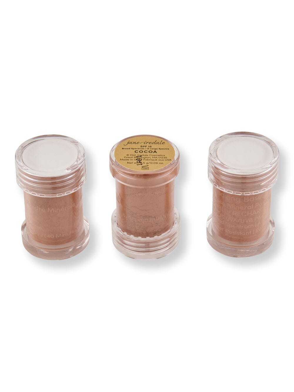 Jane Iredale Jane Iredale Amazing Base Refill 3 Ct Cocoa Tinted Moisturizers & Foundations 