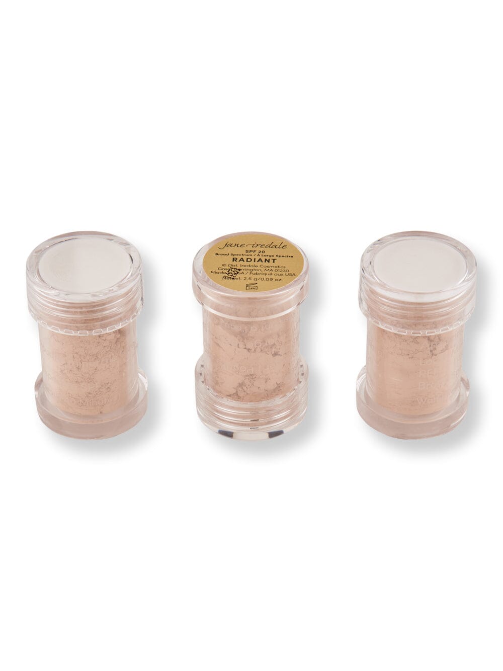 Jane Iredale Jane Iredale Amazing Base Refill 3 Ct Radiant Tinted Moisturizers & Foundations 