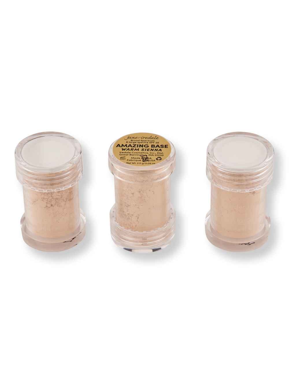 Jane Iredale Jane Iredale Amazing Base Refill 3 Ct Warm Sienna Tinted Moisturizers & Foundations 