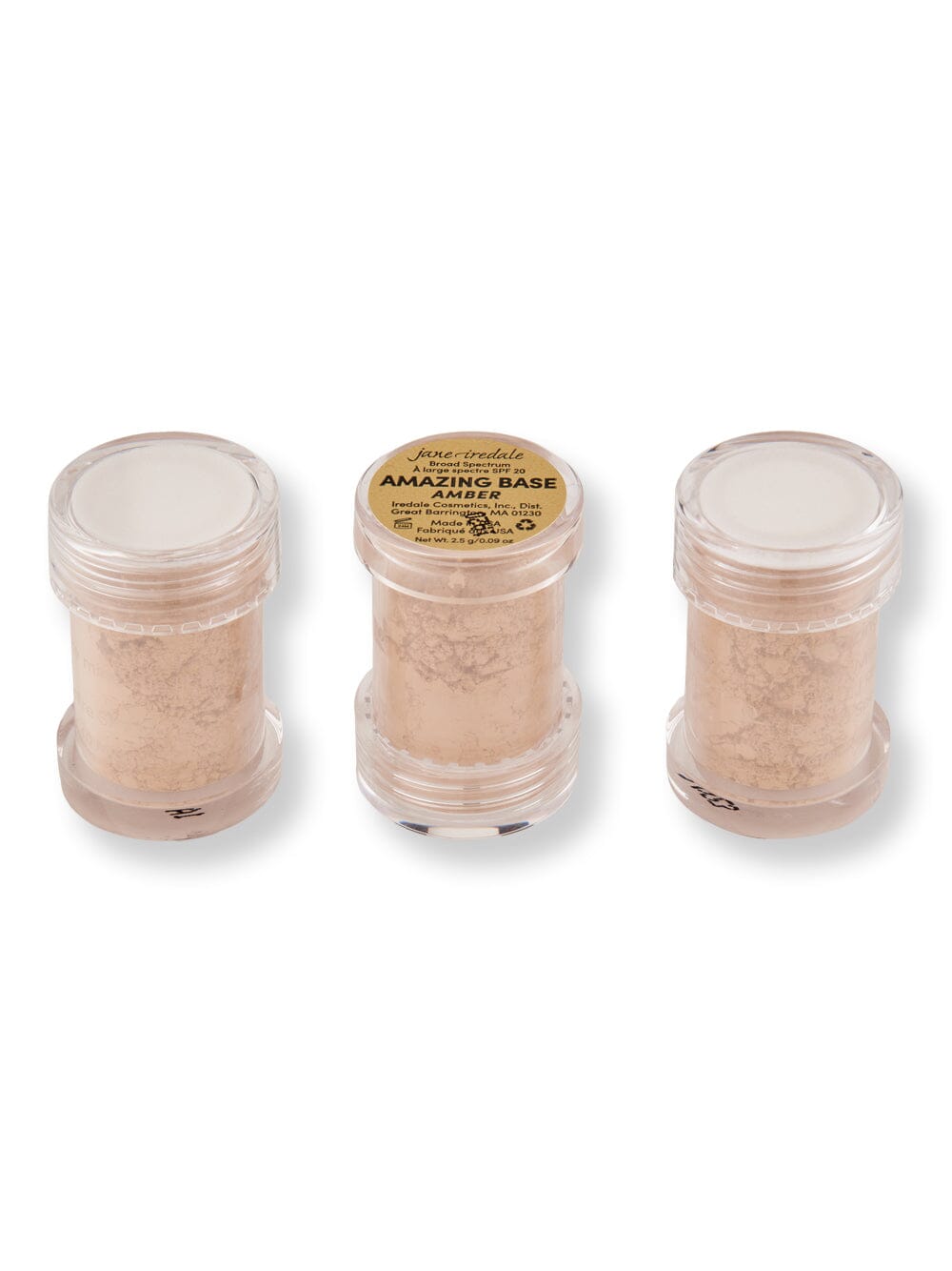 Jane Iredale Jane Iredale Amazing Base Refill SPF 20/15 Tinted Moisturizers & Foundations 3 Ct Amber 