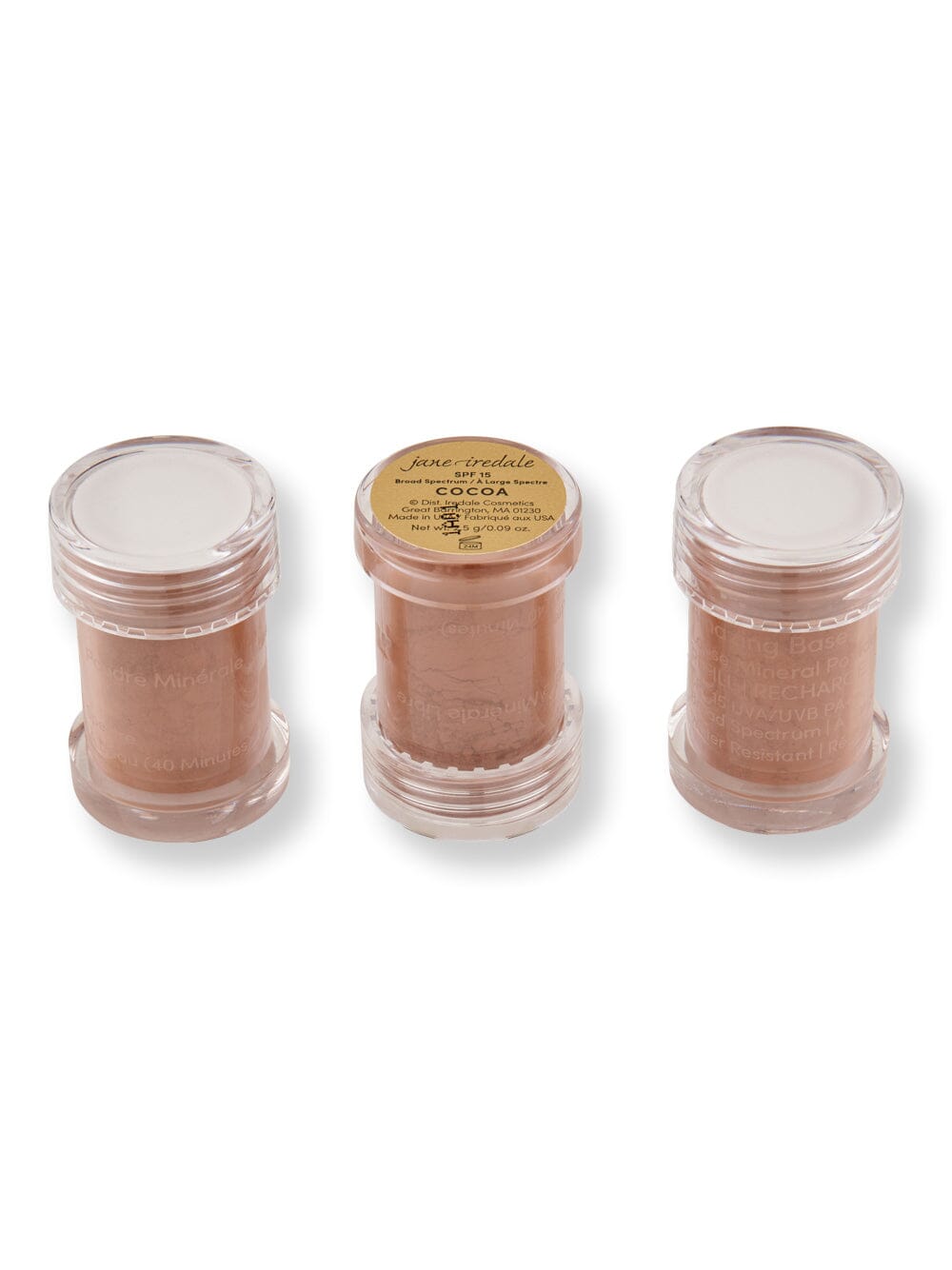 Jane Iredale Jane Iredale Amazing Base Refill SPF 20/15 Tinted Moisturizers & Foundations 3 Ct Cocoa 