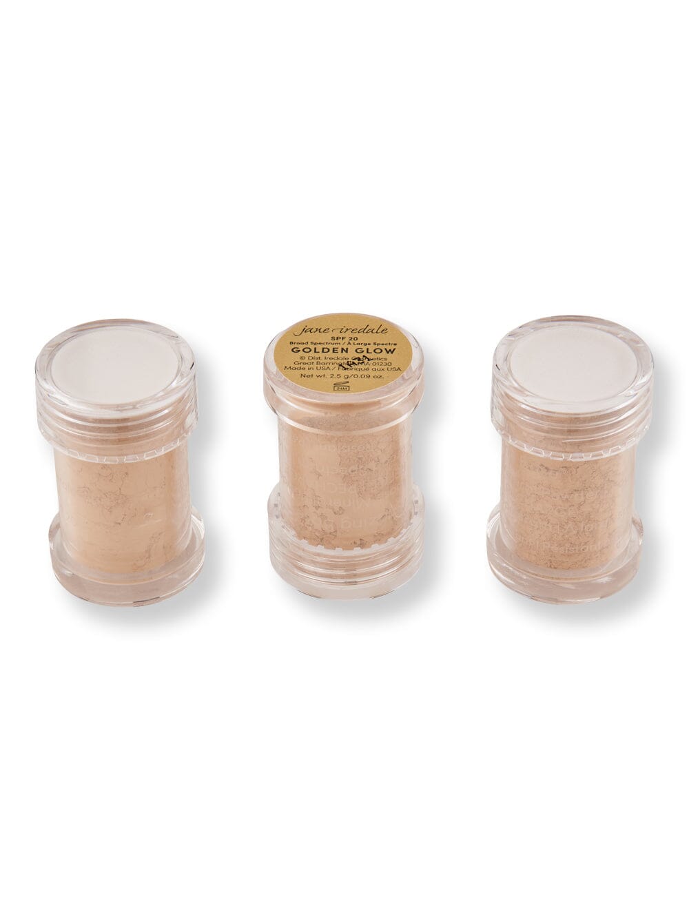 Jane Iredale Jane Iredale Amazing Base Refill SPF 20/15 Tinted Moisturizers & Foundations 3 Ct Golden Glow 