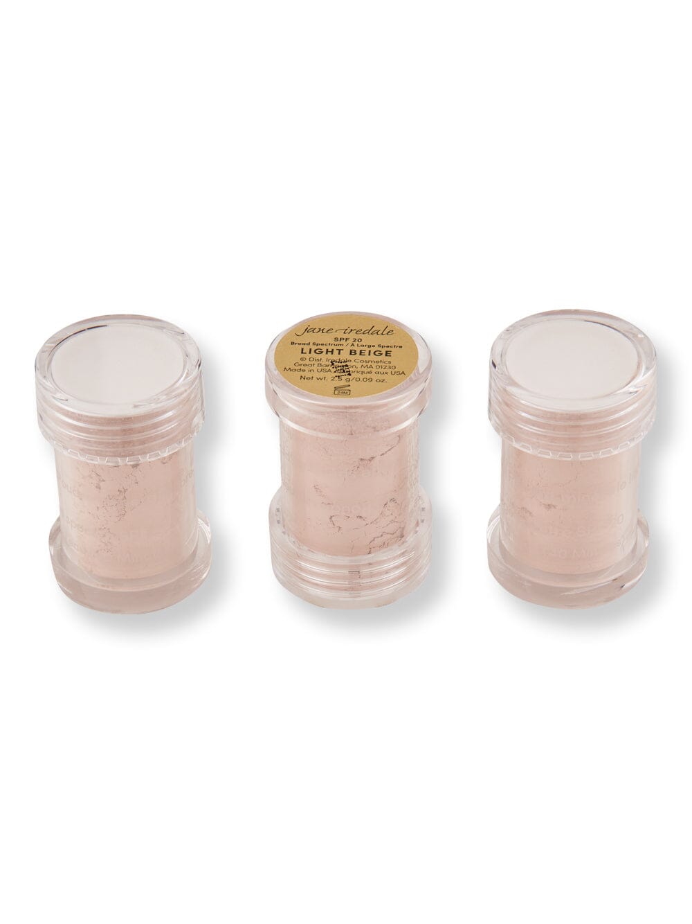 Jane Iredale Jane Iredale Amazing Base Refill SPF 20/15 Tinted Moisturizers & Foundations 3 Ct Light Beige 