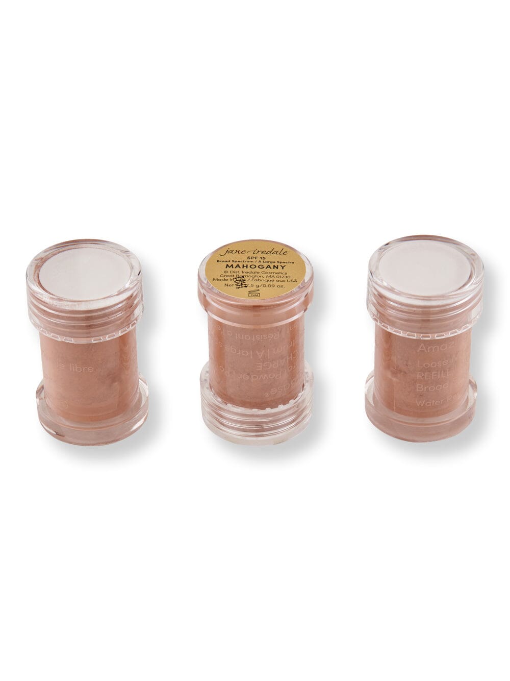 Jane Iredale Jane Iredale Amazing Base Refill SPF 20/15 Tinted Moisturizers & Foundations 3 Ct Mahogany 