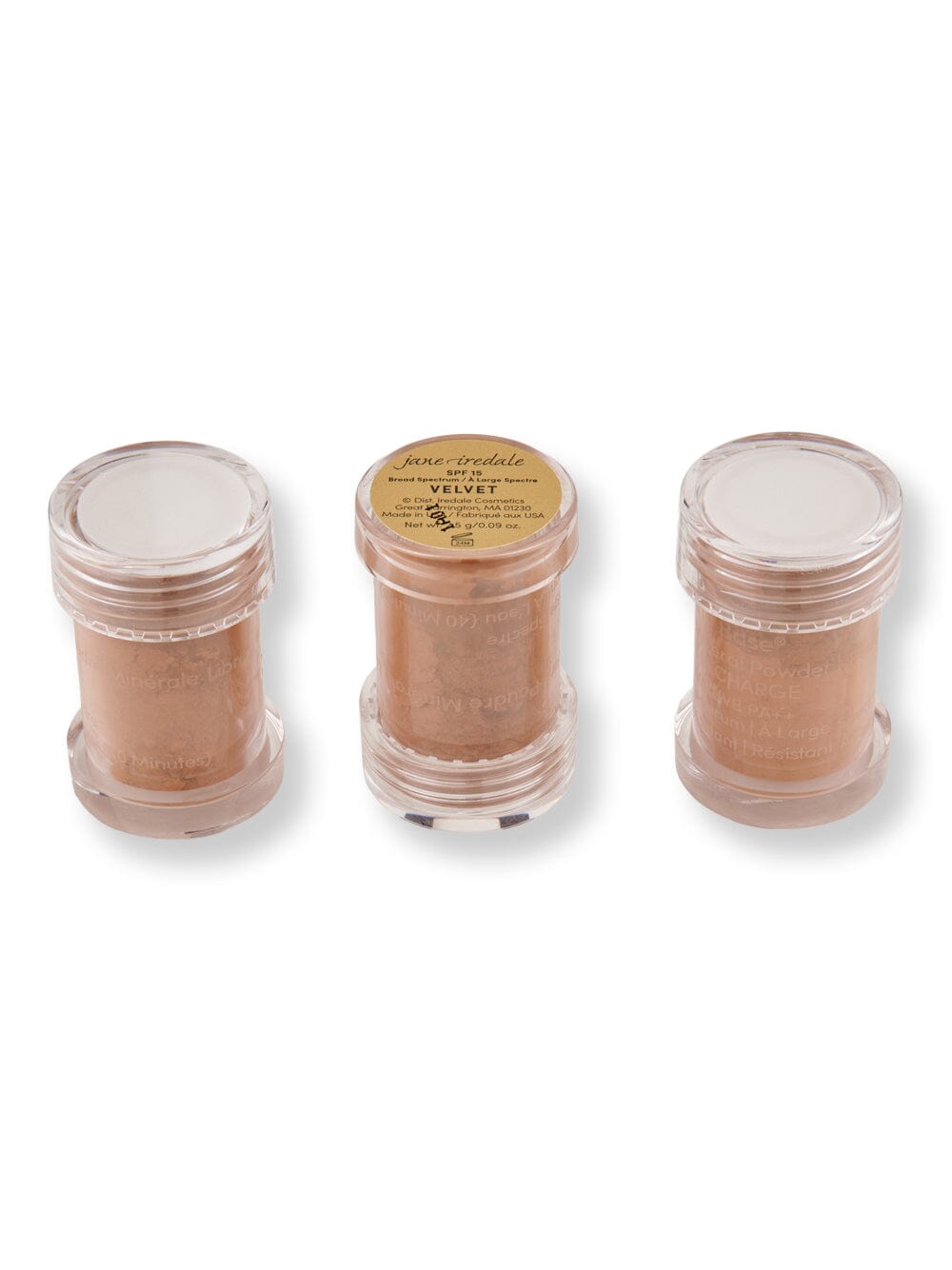 Jane Iredale Jane Iredale Amazing Base Refill SPF 20/15 Tinted Moisturizers & Foundations 3 Ct Velvet 