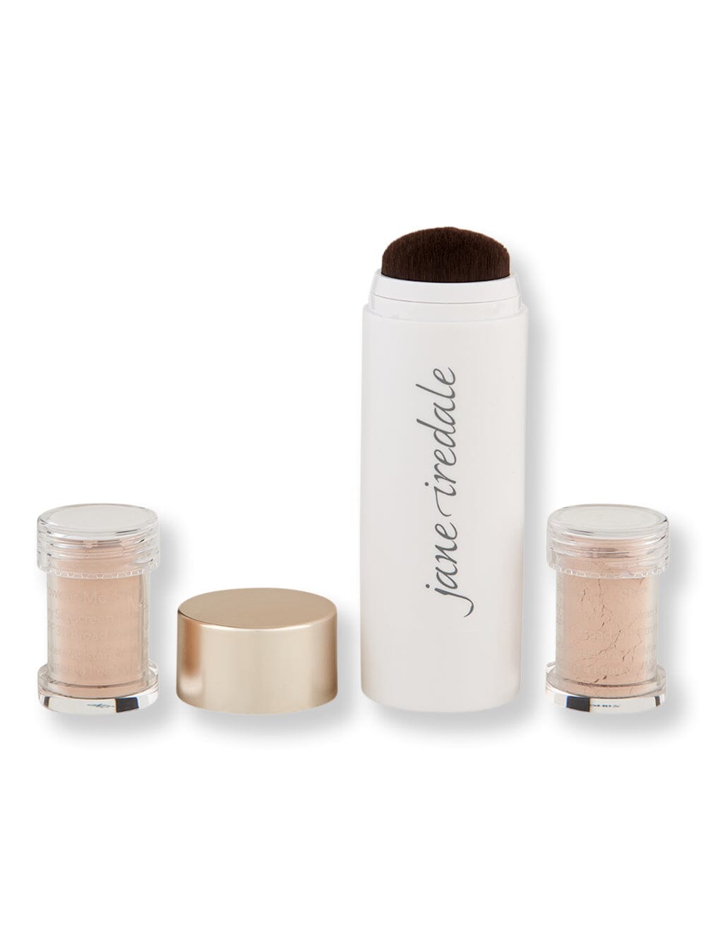 Jane Iredale Jane Iredale Powder-Me SPF 30 Dry Sunscreen Refillable Brush + 2 Refills Body Sunscreens Nude 