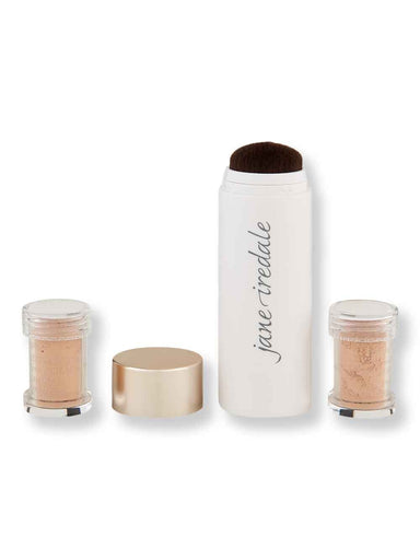 Jane Iredale Jane Iredale Powder-Me SPF 30 Dry Sunscreen Refillable Brush + 2 Refills Golden Body Sunscreens 