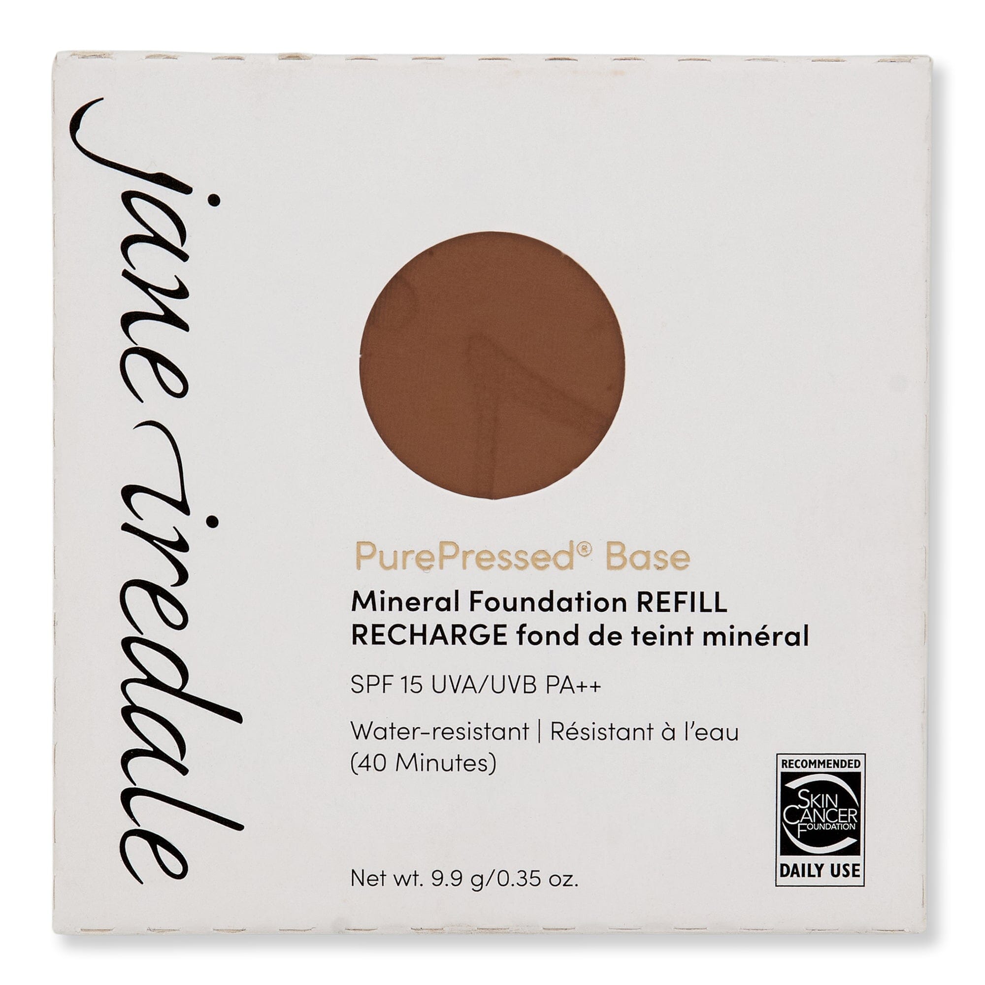 Jane Iredale Jane Iredale PurePressed Base Mineral Foundation Refill Bittersweet Tinted Moisturizers & Foundations 