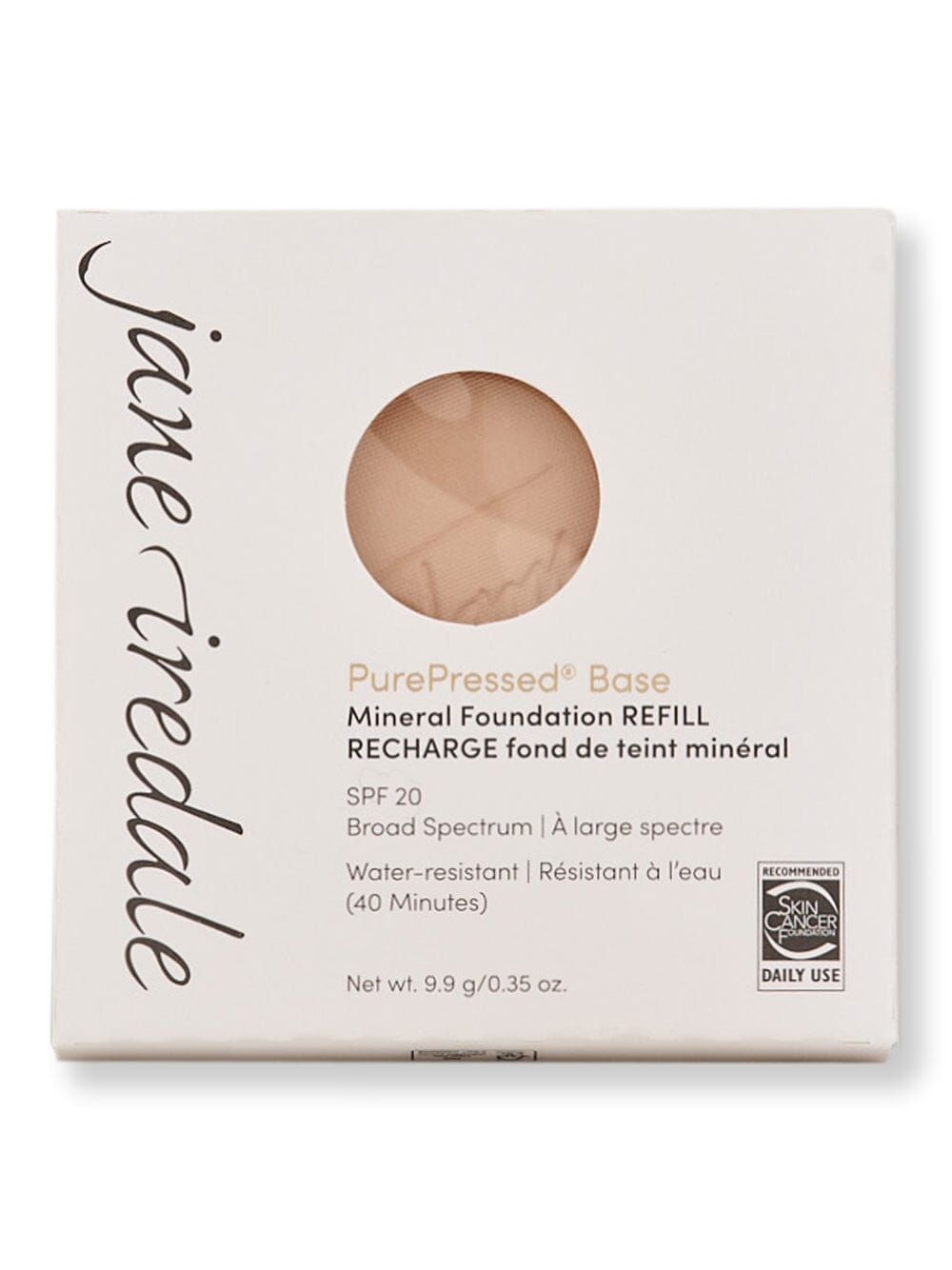 Jane Iredale Jane Iredale PurePressed Base Mineral Foundation Refill SPF 20/15 Tinted Moisturizers & Foundations Amber 
