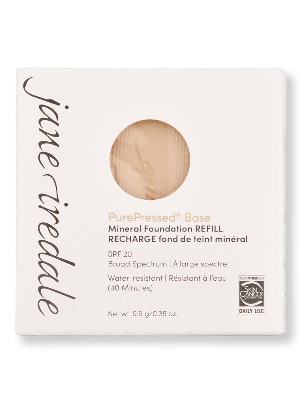 Jane Iredale Jane Iredale PurePressed Base Mineral Foundation Refill SPF 20/15 Tinted Moisturizers & Foundations Bisque 