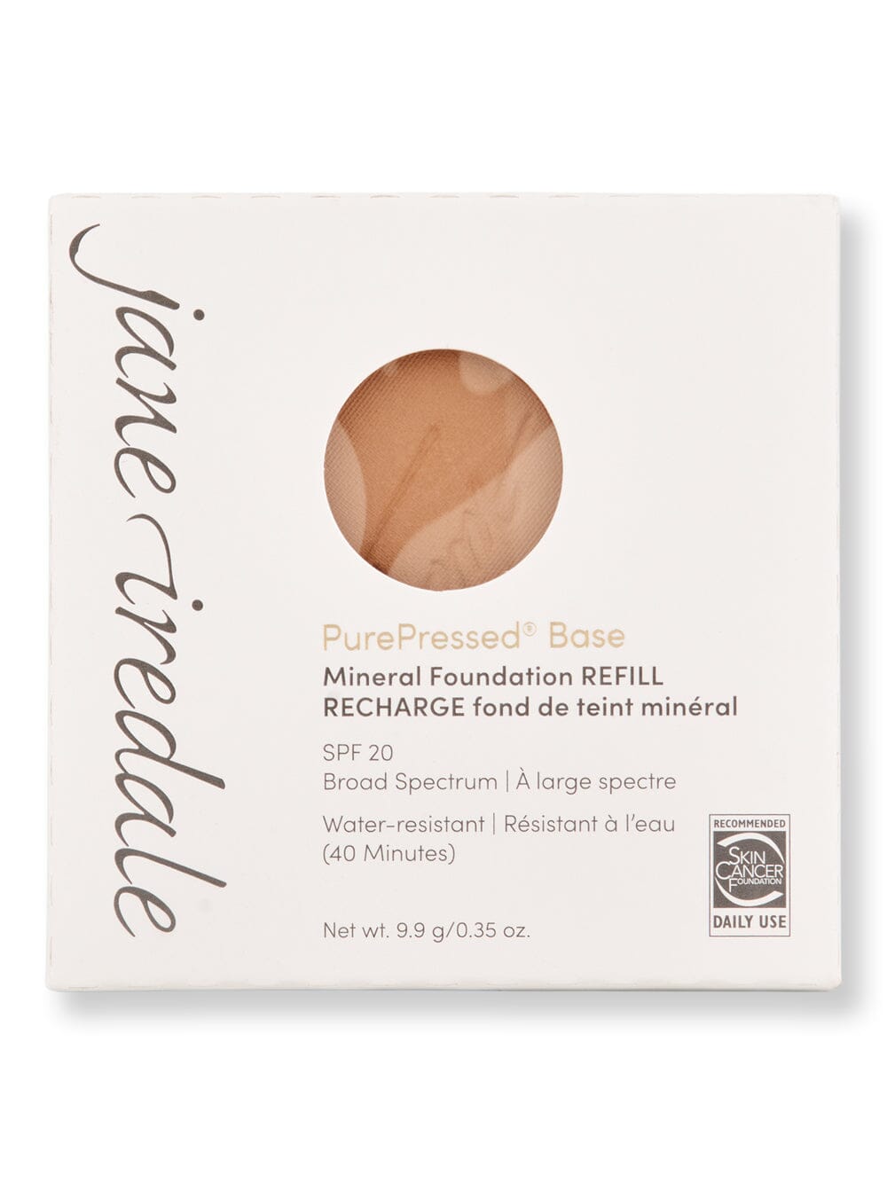 Jane Iredale Jane Iredale PurePressed Base Mineral Foundation Refill SPF 20/15 Tinted Moisturizers & Foundations Caramel 
