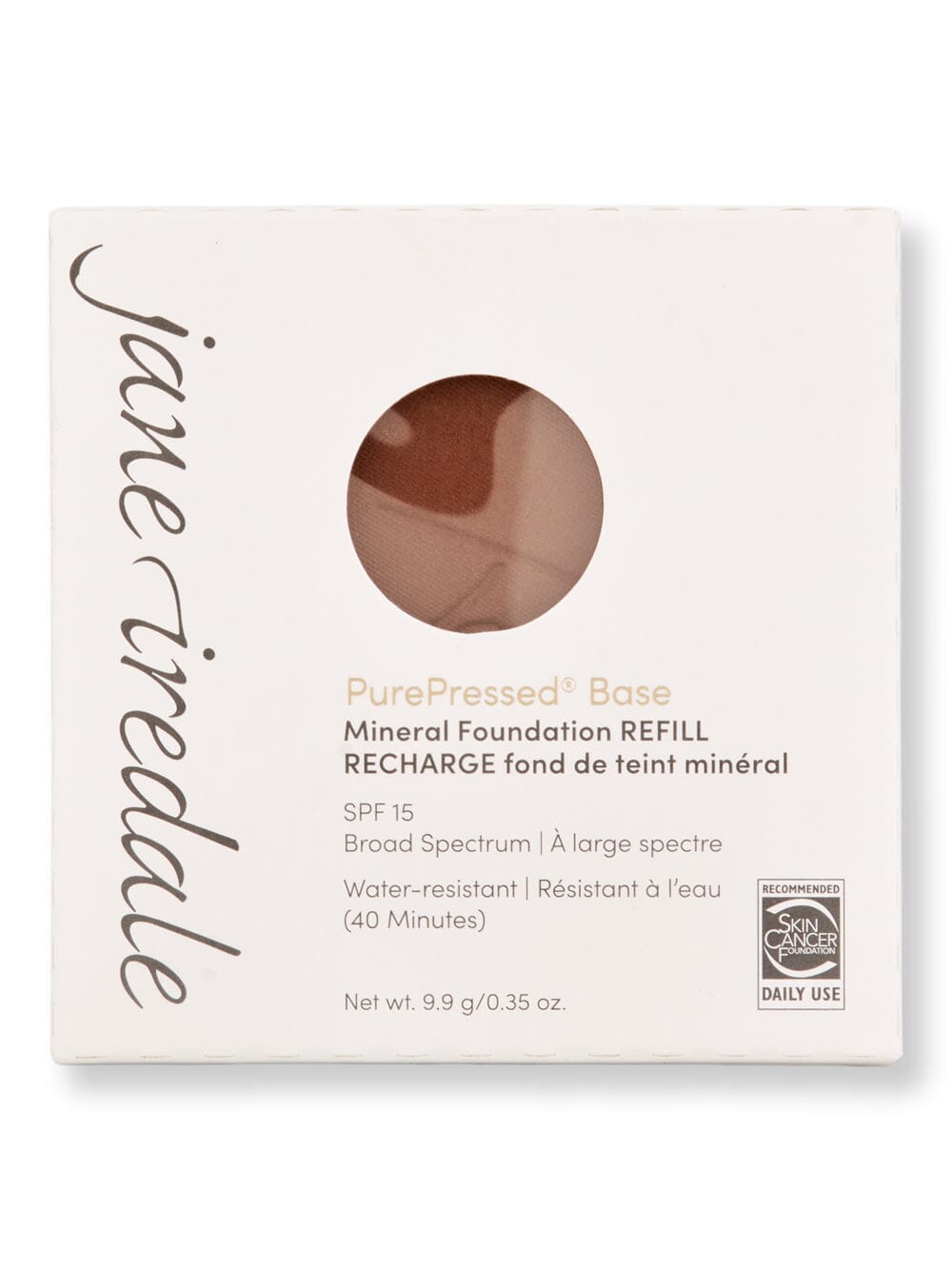 Jane Iredale Jane Iredale PurePressed Base Mineral Foundation Refill SPF 20/15 Tinted Moisturizers & Foundations Cocoa 