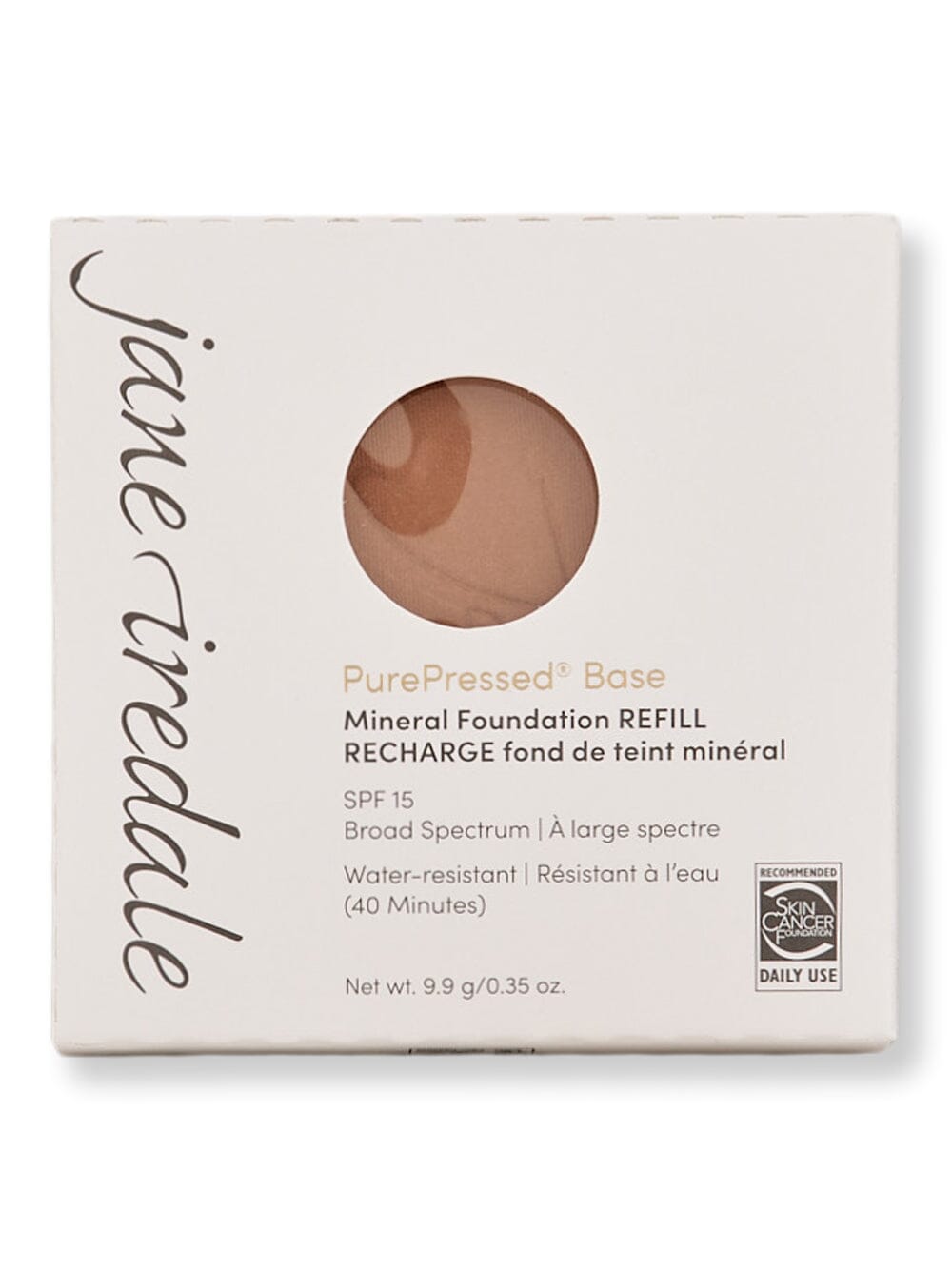 Jane Iredale Jane Iredale PurePressed Base Mineral Foundation Refill SPF 20/15 Tinted Moisturizers & Foundations Cognac 