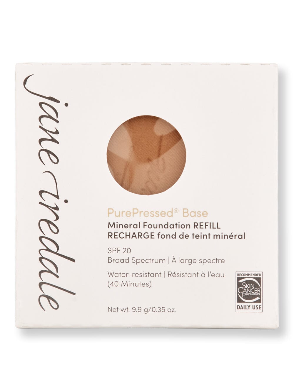 Jane Iredale Jane Iredale PurePressed Base Mineral Foundation Refill SPF 20/15 Tinted Moisturizers & Foundations Fawn 
