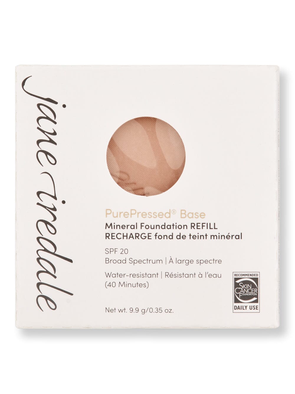Jane Iredale Jane Iredale PurePressed Base Mineral Foundation Refill SPF 20/15 Tinted Moisturizers & Foundations Honey Bronze 