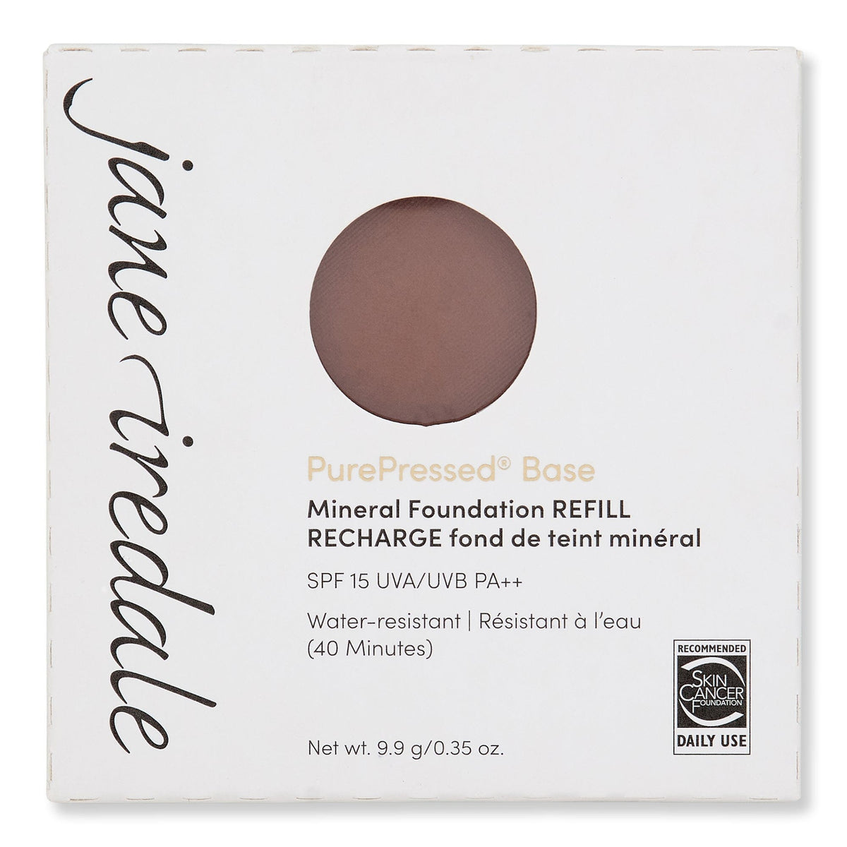 Jane Iredale Jane Iredale PurePressed Base Mineral Foundation Refill Tinted Moisturizers & Foundations Mahogany 