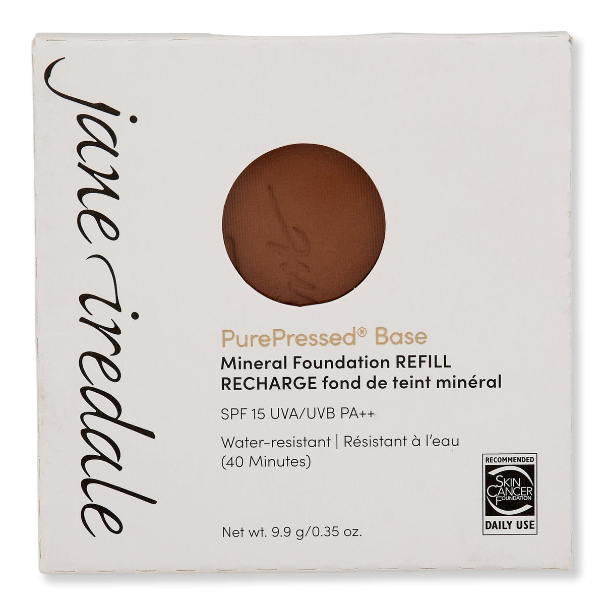Jane Iredale Jane Iredale PurePressed Base Mineral Foundation Refill Tinted Moisturizers & Foundations Velvet 